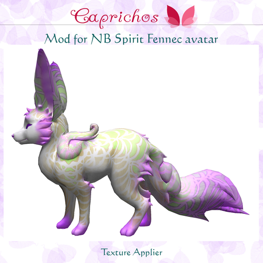 Second Life Marketplace {Caprichos} Spirit Fennec Texture Applier
